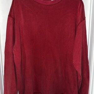 GAP Deep Red Crewneck Sweater